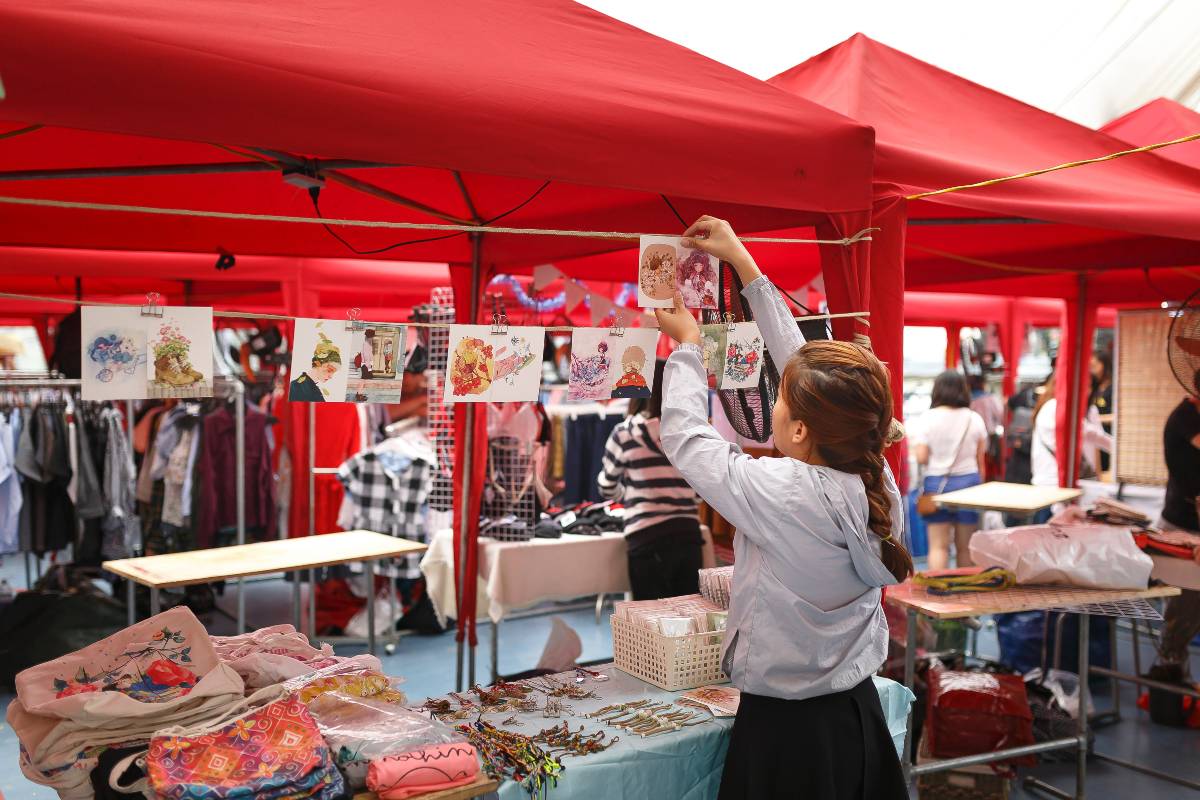 Imagem ilustrativa de loja pop up